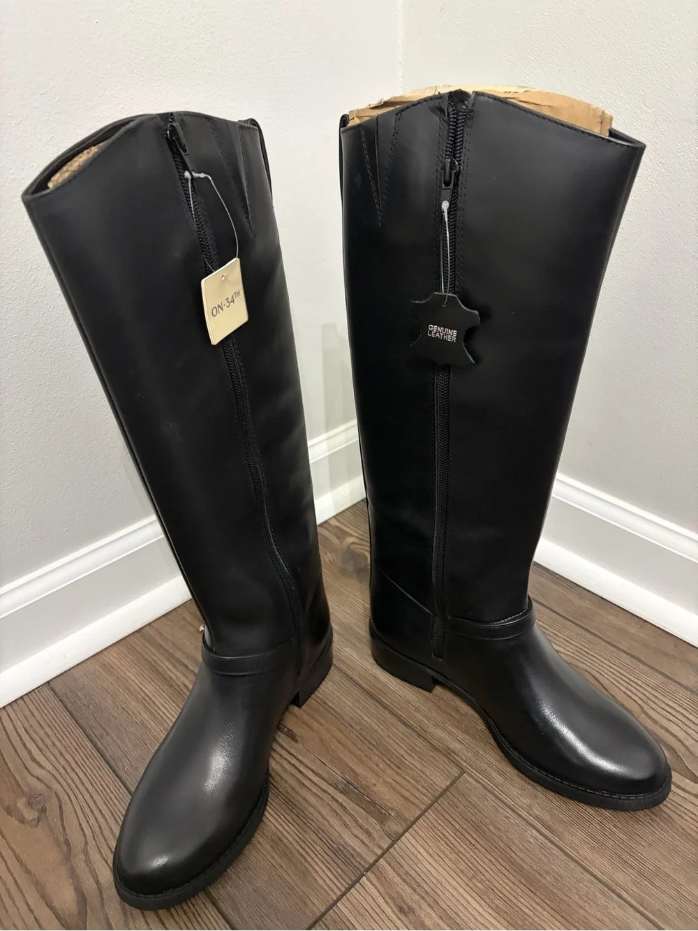 Women's Over-The-Knee Black Riding Boots - Classic Tall Style